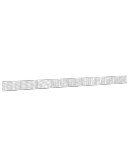 Gabione con filo da 5 mm e rete da 5x5 cm 850x20x50 cm