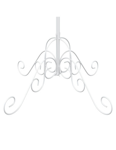 Albero di Natale in metallo KUOPIO 180 cm acciaio White