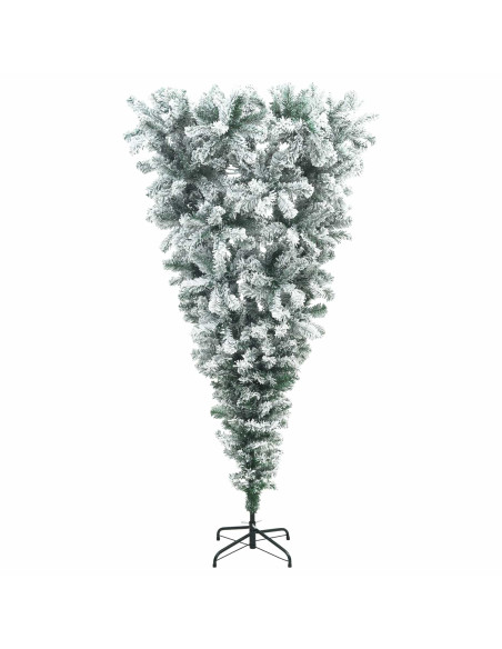 Albero di Natale artificiale rovesciato con rami snodati 120 cm