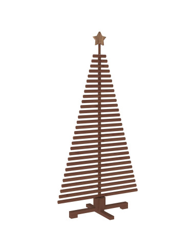 Albero di Natale in legno KOTKA 150 cm Legno Massello di Pino