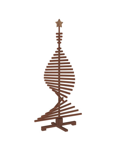 Albero di Natale in legno KOTKA 150 cm Legno Massello di Pino