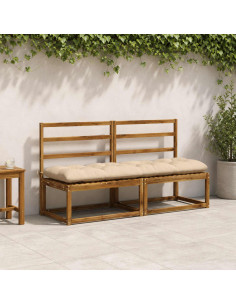 Cuscino per panchina VIANEN 100% Poliestere Crema