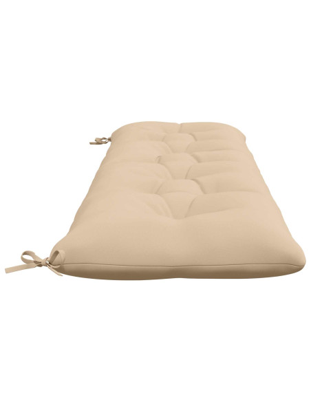 Cuscino per panchina VIANEN 100% Poliestere Crema