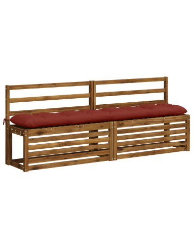 Cuscino per panchina VIANEN 100% Poliestere Rosso