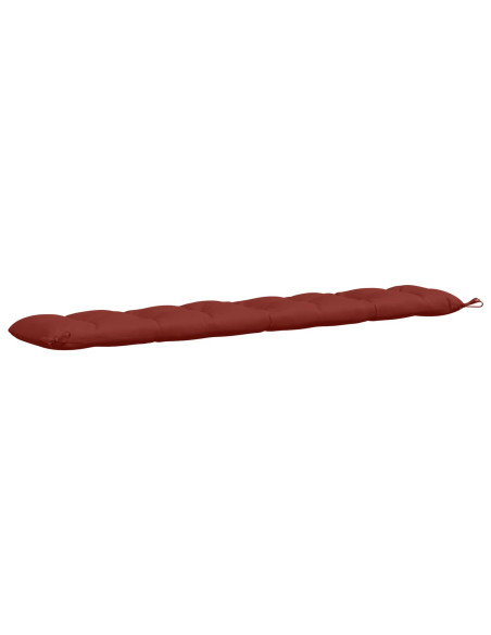 Cuscino per panchina VIANEN 100% Poliestere Rosso