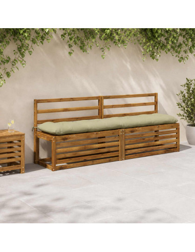 Cuscino per panchina VIANEN 100% Poliestere Verde chiaro