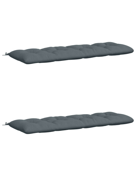 Cuscini per Panchina VIANEN 2 pz 100% Poliestere Blu