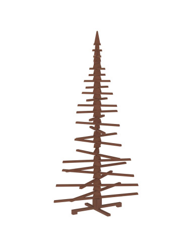 Albero di Natale in legno KOTKA 210 cm Legno Massello di Pino
