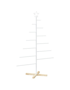 Albero di Natale in metallo con supporto KUOPIO 150 cm Acciaio 2