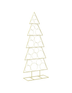 Albero di Natale in metallo con supporto KUOPIO 150 cm Acciaio 2