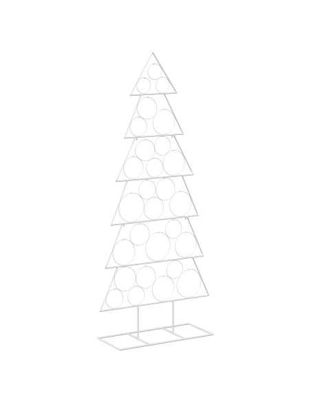 Albero di Natale in metallo con supporto KUOPIO 180 cm Acciaio