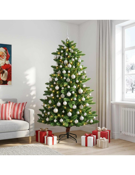 Artificial Christmas Tree with Bauble 180 cm 300 LED