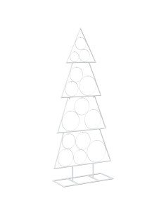 Albero di Natale in metallo con supporto KUOPIO 125 cm Acciaio 2