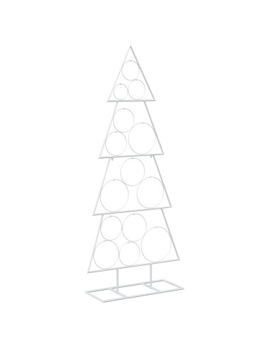 Albero di Natale in metallo con supporto KUOPIO 125 cm Acciaio