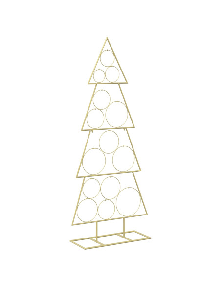 Albero di Natale in metallo con supporto KUOPIO 125 cm Acciaio