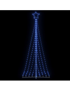 Albero di Natale a LED 447 LED Blu 250 cm