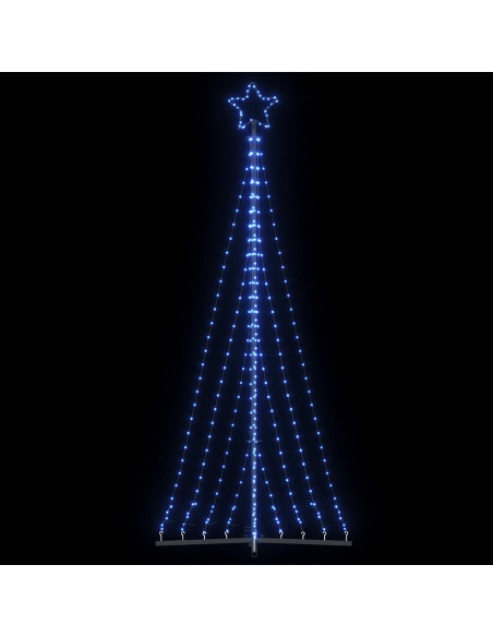 Albero di Natale a LED 447 LED Blu 250 cm