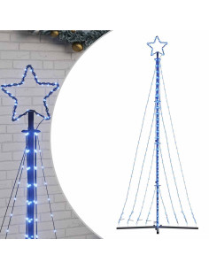 Albero di Natale a LED 447 LED Blu 250 cm 2