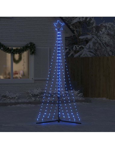 Albero di Natale a LED 447 LED Blu 250 cm
