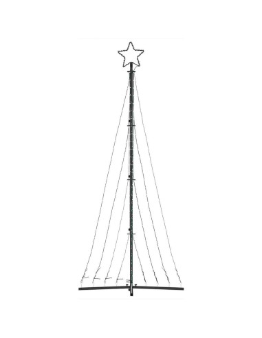 Albero di Natale a LED 447 LED Blu 250 cm