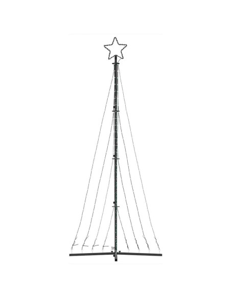 Albero di Natale a LED 447 LED Blu 250 cm