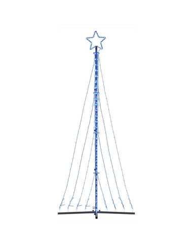 Albero di Natale a LED 447 LED Blu 250 cm