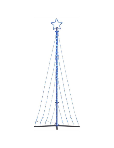 Albero di Natale a LED 447 LED Blu 250 cm