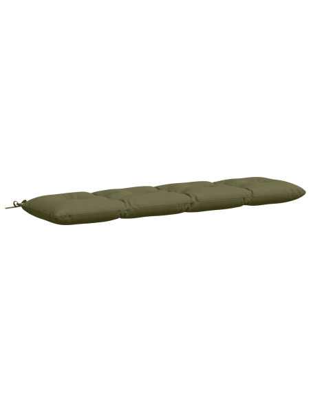 Cuscino per panchina VIANEN 100% Poliestere Verde Oliva