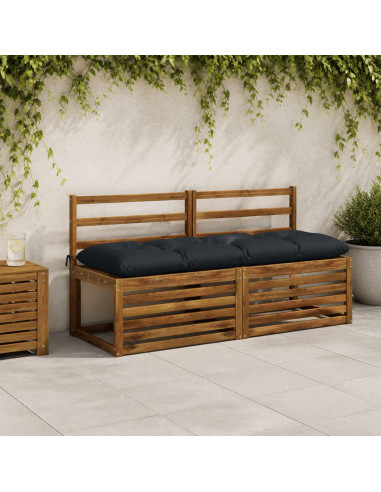 Cuscino per panchina VIANEN 100% Poliestere Blu Scuro