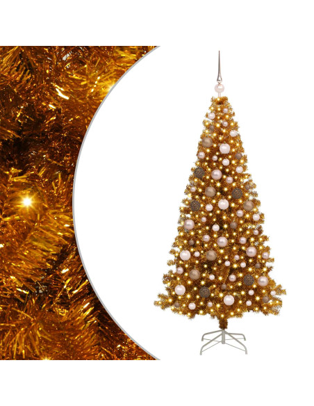 Albero di Natale Oro 180 cm PET
