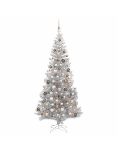 Albero di Natale Argento 180 cm PET