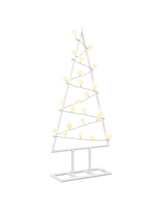 Albero di Natale in metallo con LED KUOPIO 60 cm Bianco caldo 2
