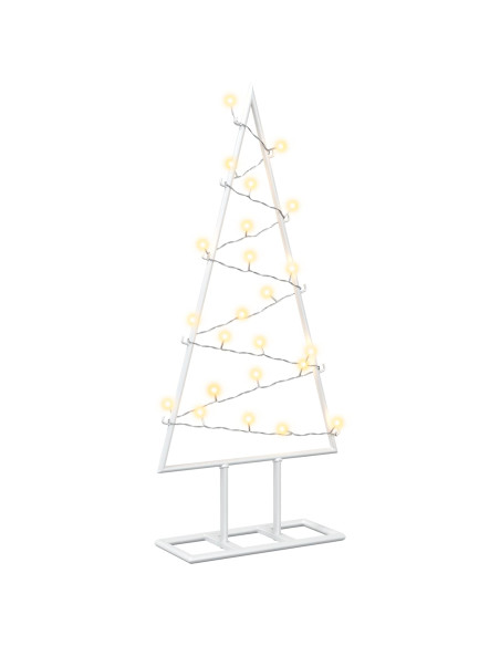 Albero di Natale in metallo con LED KUOPIO 60 cm Bianco caldo