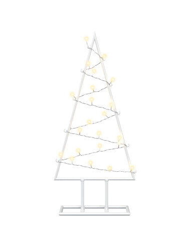 Albero di Natale in metallo con LED KUOPIO 60 cm Bianco caldo