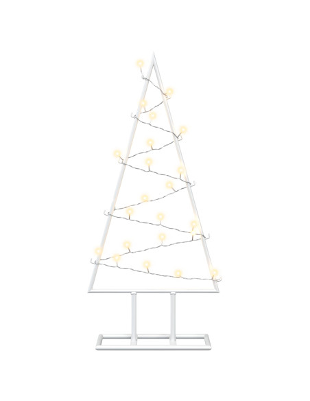 Albero di Natale in metallo con LED KUOPIO 60 cm Bianco caldo