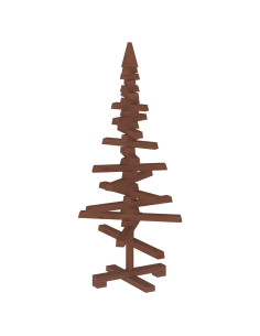 Albero di Natale in legno KOTKA 90 cm Legno Massello di Pino 2