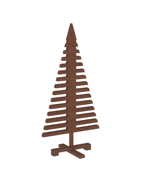 Albero di Natale in legno KOTKA 90 cm Legno Massello di Pino