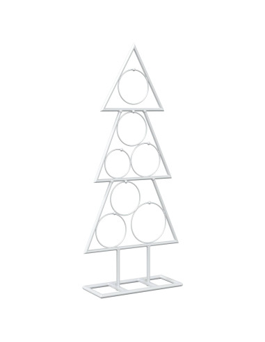 Albero di Natale in metallo con supporto KUOPIO 60 cm Acciaio