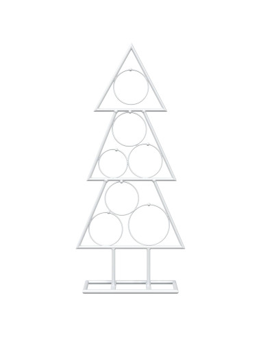 Albero di Natale in metallo con supporto KUOPIO 60 cm Acciaio