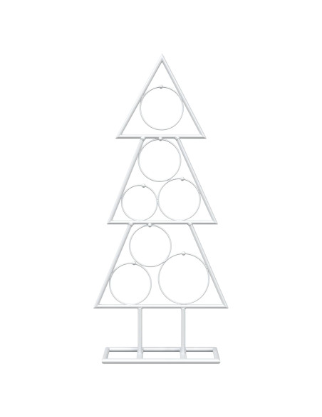 Albero di Natale in metallo con supporto KUOPIO 60 cm Acciaio