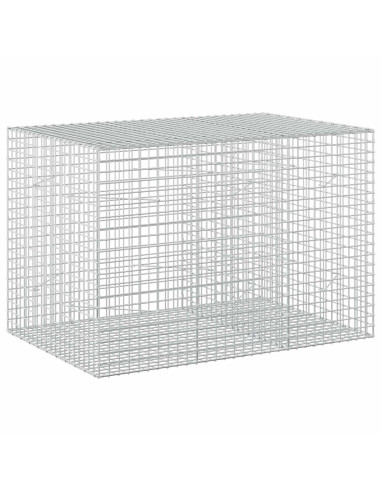 Gabione con filo da 5 mm e rete da 5x5 cm 150x100x100 cm