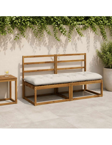Cuscino per panchina VIANEN 100% Poliestere Bianco