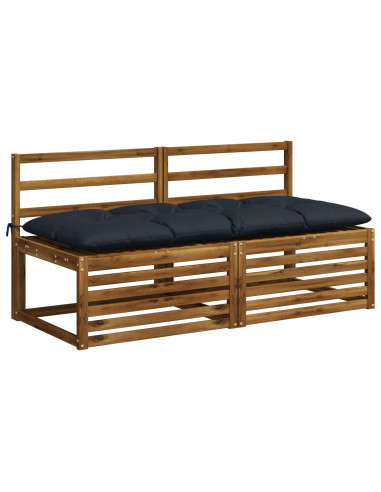 Cuscino per panchina VIANEN 100% Poliestere Blu Scuro