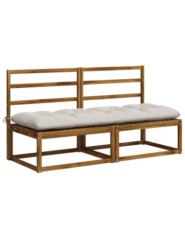 Cuscino per panchina VIANEN 100% Poliestere Bianco