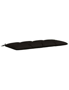 Cuscino per panchina VIANEN 100% Poliestere Nero 2