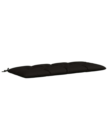 Cuscino per panchina VIANEN 100% Poliestere Nero