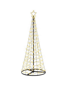 Albero di Natale LED a spirale con base EKENAS 180 cm 220 LED 2