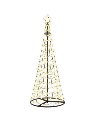 Albero di Natale LED a spirale con base EKENAS 180 cm 220 LED