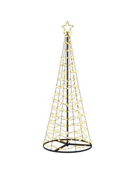 Albero di Natale LED a spirale con base EKENAS 180 cm 220 LED