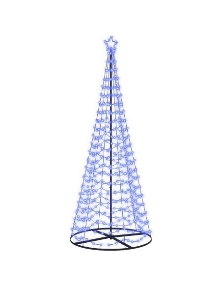 Albero di Natale LED a spirale con base EKENAS 250 cm 370 LED